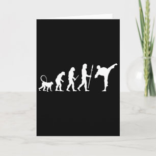 Cartão Evolução do Karate