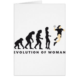 Cartão evolution female handball