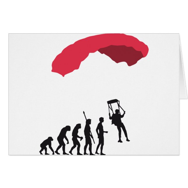 Cartão evolution Parachute (Frente Horizontal)