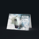 Cartão Ex husband birthday, Arabian Horse<br><div class="desc"></div>