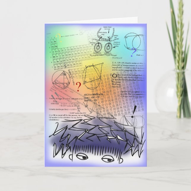 Cartão Exam Time!! Card (C20) (Frente)