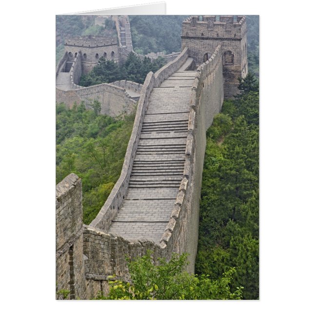 Cartão Excelente Wall, Jinshanling, China (Frente)