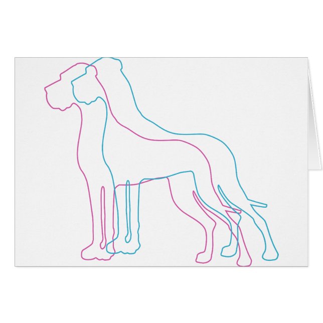 Cartão Excelentes Danes Limpos (Frente Horizontal)