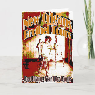 Cartão Excursões do bordel de Nova Orleães