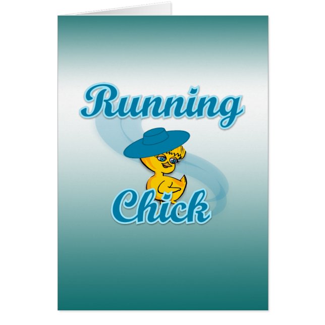 Cartão Executando Pintinho 3 (Frente)