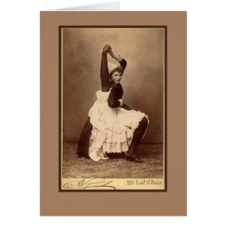 Cartão Executor de circo unido duplo em placas