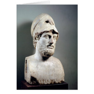 Cartão Exemplar de um original grego do Programa Pericles