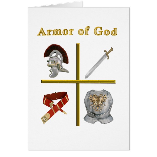 Cartão Exército de Deus (Frente)