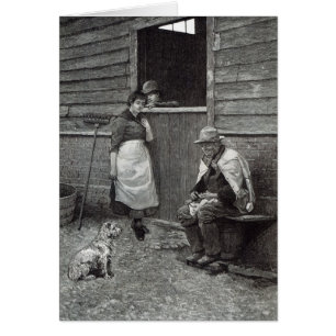 Cartão Expectativa, de "Hora de Leisure", 1888