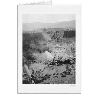 Cartão Exploração Dourada Hidráulica do Alasca 1912