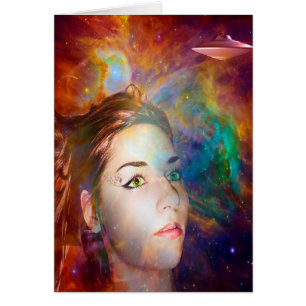 Cartão Explorador de Espaço