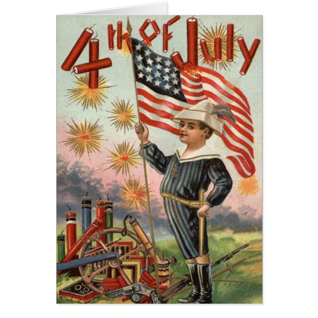 Cartão Explosão de Firecracker do Sinalizador de Seguranç (Frente)