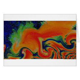 Cartão Explosão do fogo-de-artifício