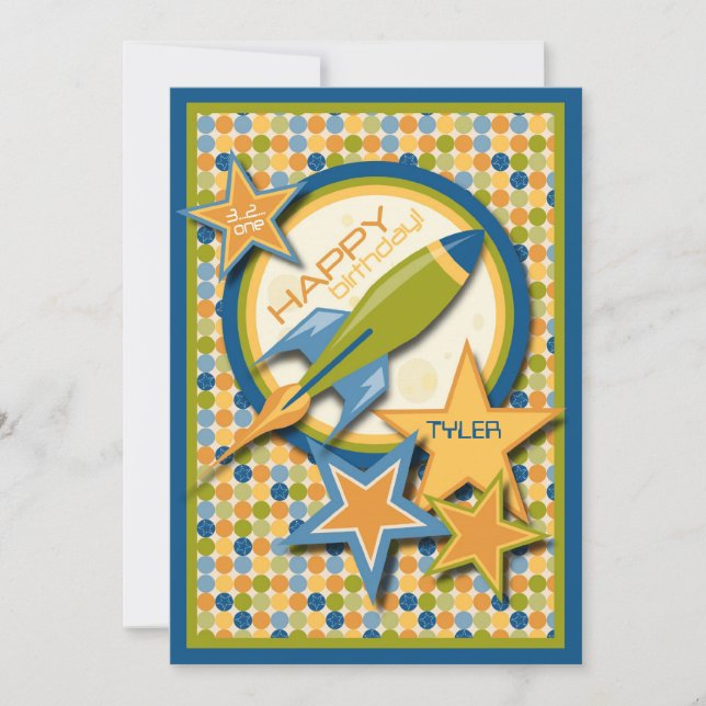 Cartão Explosão! Parabéns (Frente)