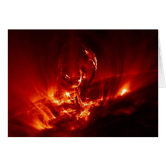 Cartão explosão solar