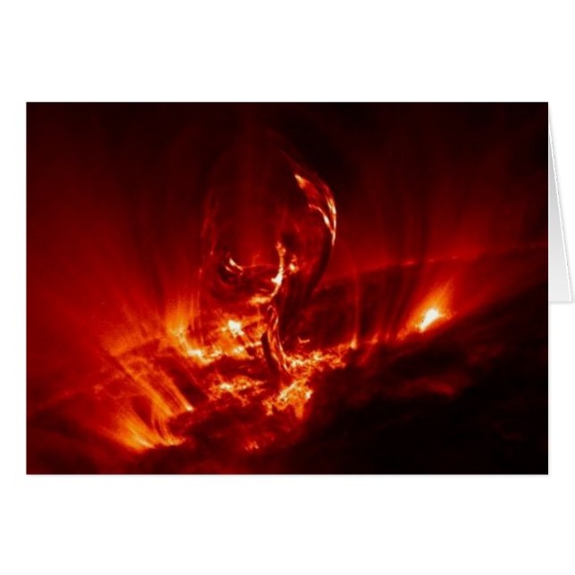 Cartão explosão solar (Frente Horizontal)