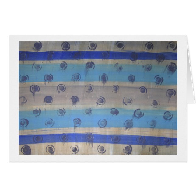 Cartão Explosões da estrela (Frente Horizontal)