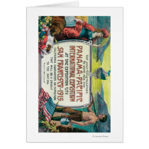 Cartão Expo Internacional do Pacífico Panamá