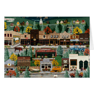 Cartão "Exposição ao Norte" ~ Roslyn, Washington