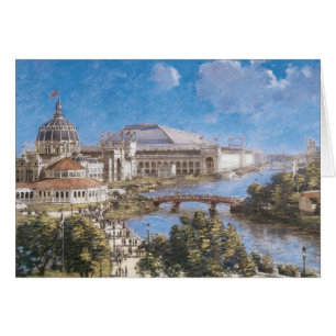 Cartão Exposição Colombiana Mundial de Theodore Robinson
