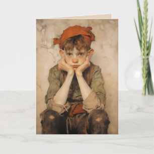 Cartão Expressionista Natal Elf 2