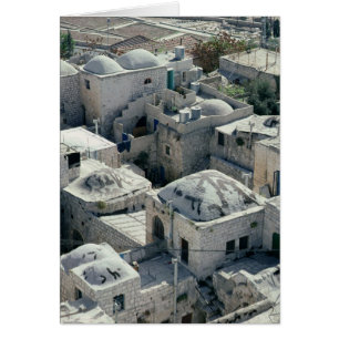 Cartão Exterior do túmulo de David