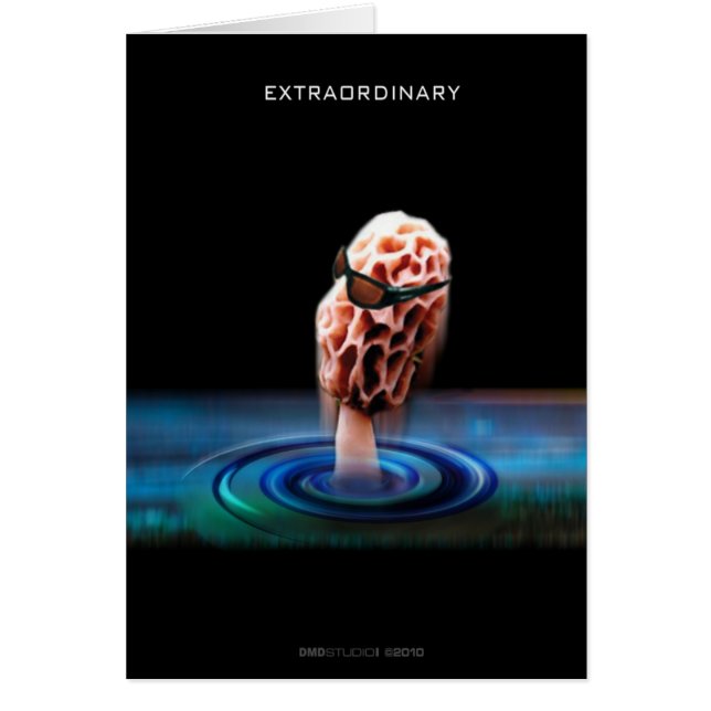 Cartão extraordinário do Morel (Frente)