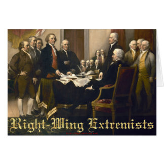 Cartão Extremistas de direita