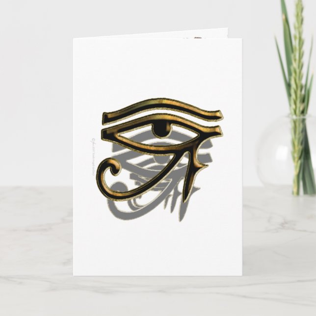Cartão Eye of Horus Card (Frente)