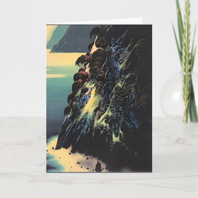 Cartão Eyvind Earle art (Frente)