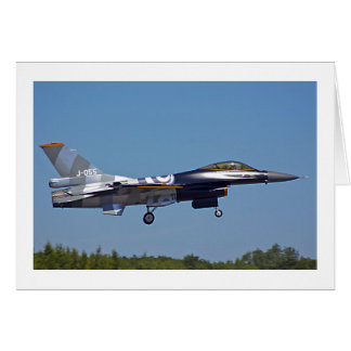 Cartão F16 Falcão de Luta