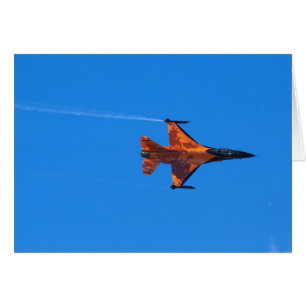 Cartão F16 Falcão de Luta