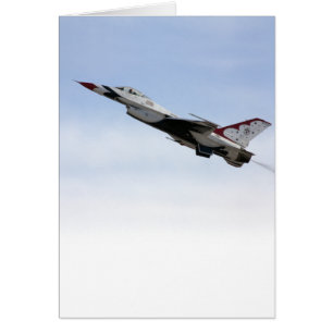Cartão F-16 Thunderbird A Voo