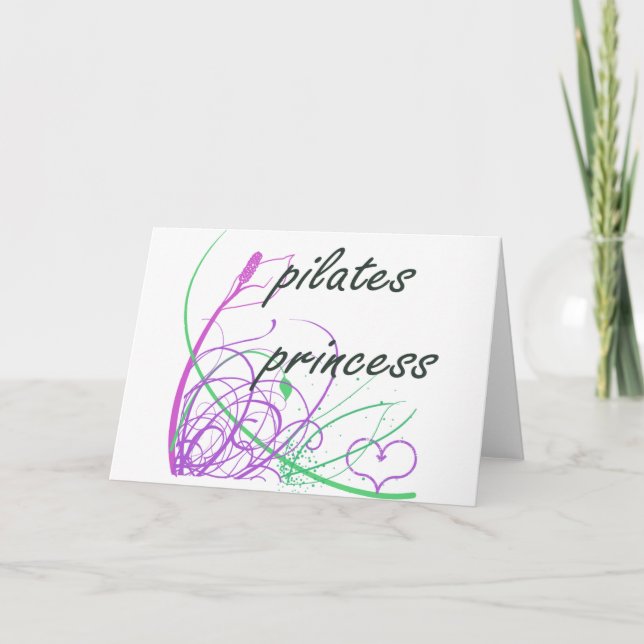 Cartão Fã do Pilates Method! Pilates presentes (Frente)