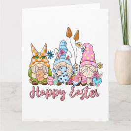 Cartão Fábrica de Coelhos de Chocolate dos Gnomos da Pásc