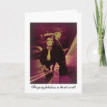 Cartão Fabulous Birthday<br><div class="desc">Wish your BFF happiness on her birthday with a card that's as fabulous as her.</div>