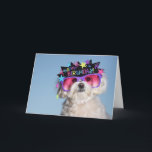 Cartão Fabulous Birthday<br><div class="desc">Princess Pebbles wants you to be fabulous,  and celebrate your friend's birthday in style!</div>