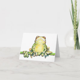 Cartão Fabulous Frog Note Card - 5.6" x 4"
