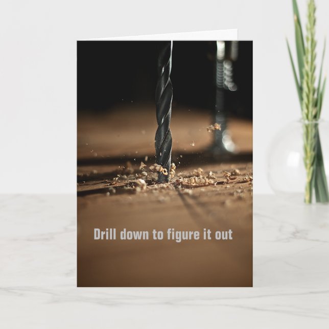 Cartão Faça Drill-Down para Descobrir, Diabo em Detalhes  (Frente)