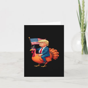 Cartão Faça Excelente De Ação De Graças Novamente - Trump