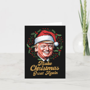 Cartão Faça Excelente De Natal Novamente Papais noeis Eng