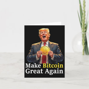 Cartão Faça o Excelente Bitmoney novamente Trump Bitmoney