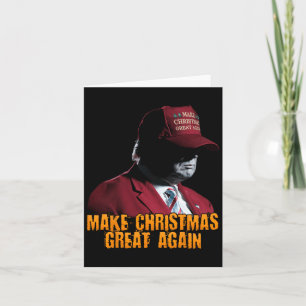 Cartão Faça o Excelente de Natal de novo Xmas Engraçado T