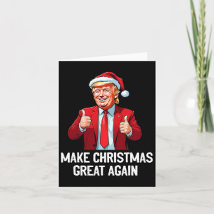 Cartão Faça o Excelente de Natal de novo Xmas Engraçado T