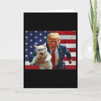 Cartão Faça os Gatos Seguros Novamente Trump Gatos Para T
