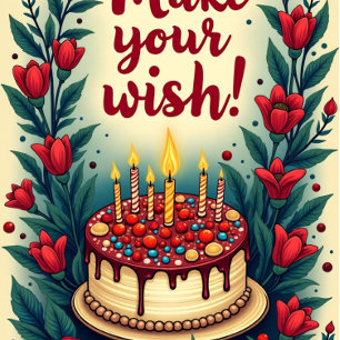 Cartão Faça sua fada de aniversário de desejos, Madrinha,