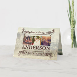 Cartão Faça sua própria colagem retro anca do casal de