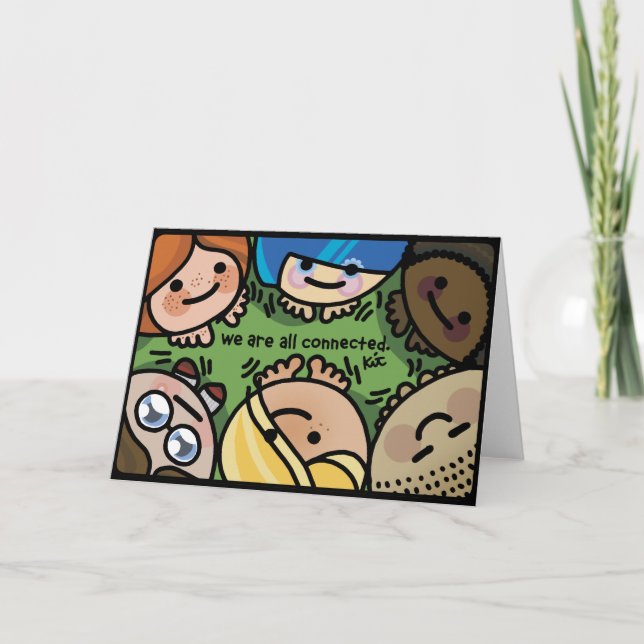 Cartão faça uma conexão. (Frente)