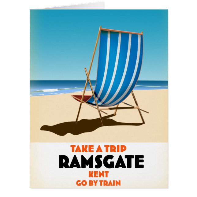 Cartão Faça uma Viagem para Ramsgate (Frente)