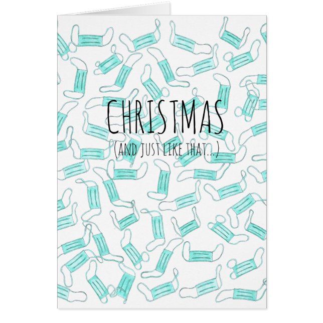 Cartão Façam o Natal e assim (Frente)